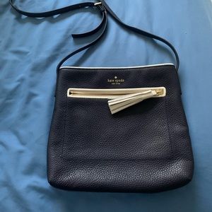 Never used Kate Spade navy crossbody